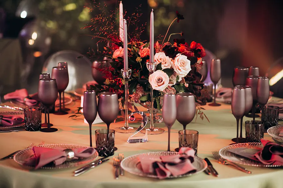 Curating table settings and staging details