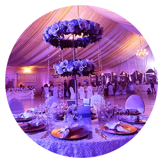 Dramatic jewel tones and velvet