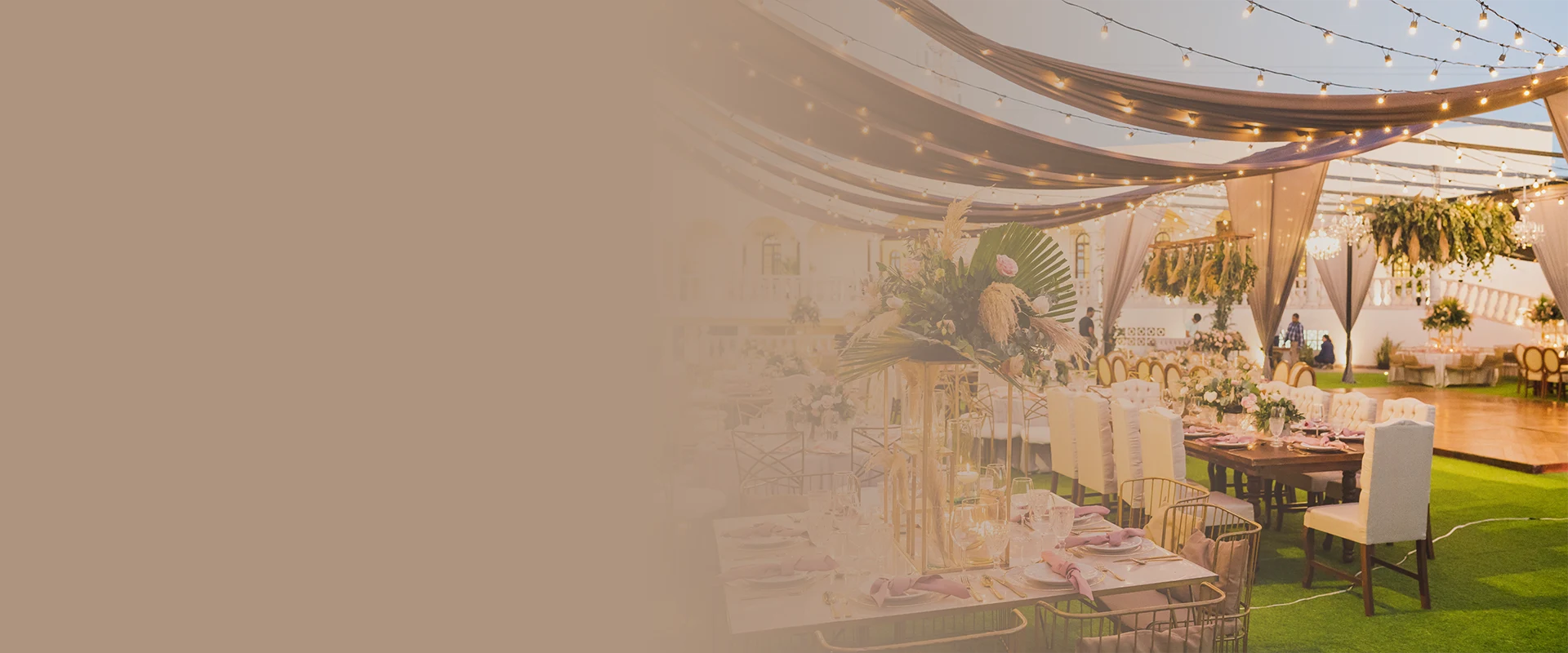 The art of wedding scenography and design